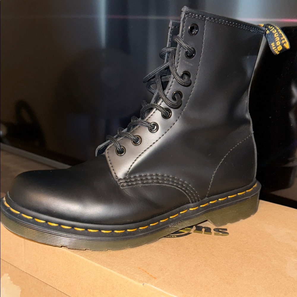 Dr. Martens 1460 Black Leather Boots